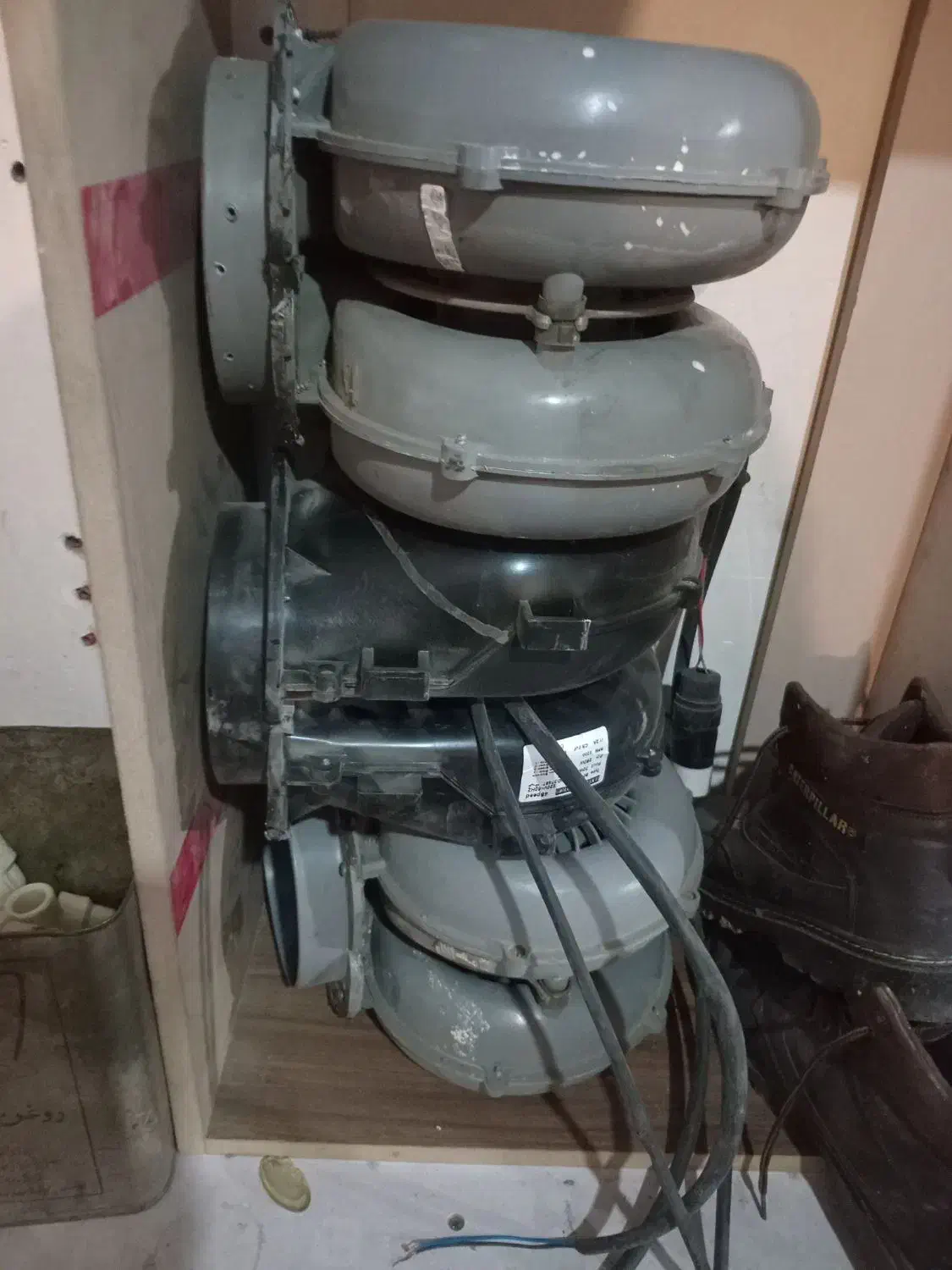 فن حلزونی|پنکه و تصفیهکنندهٔ هوا|تبریز, |دیوار