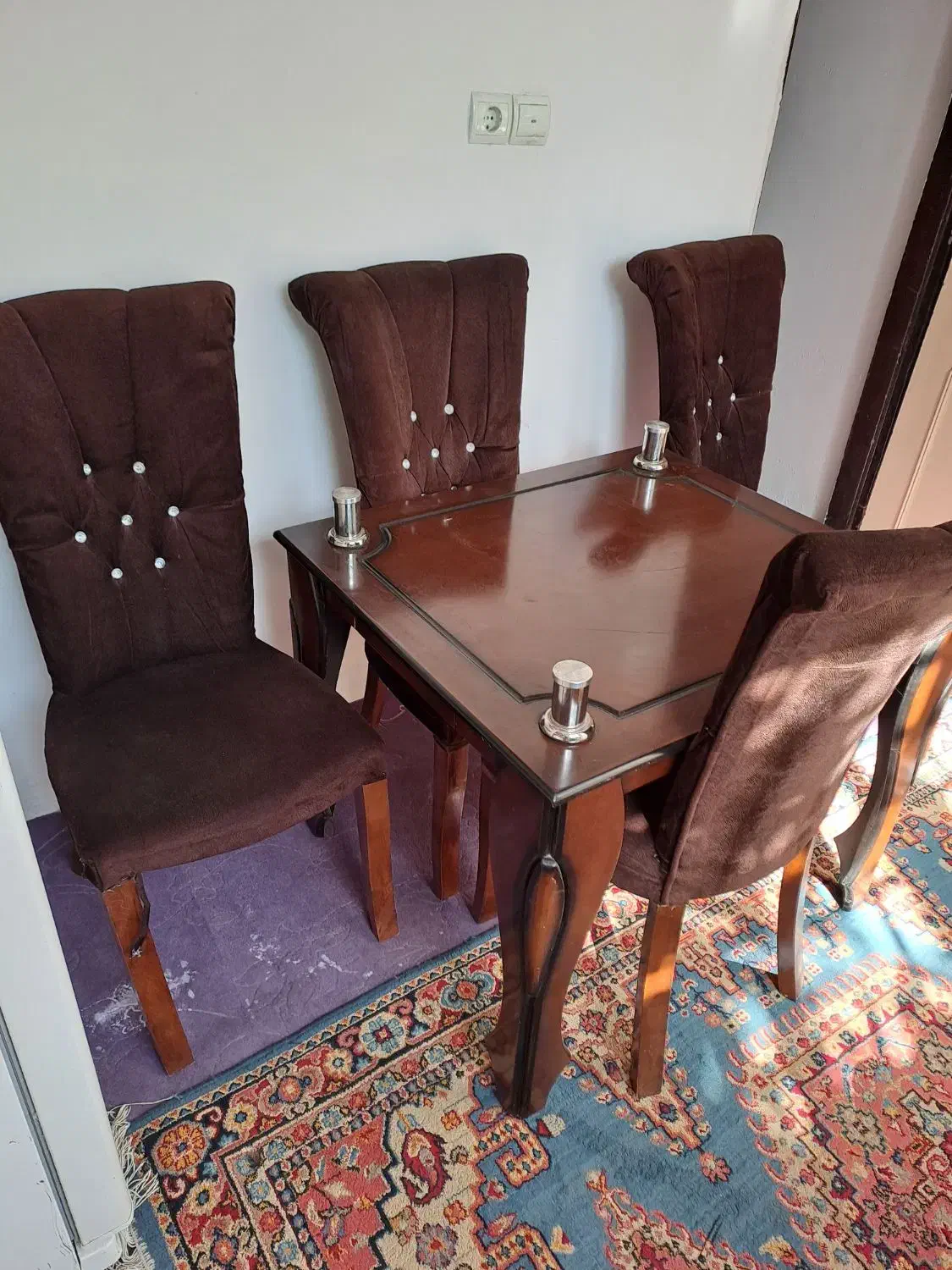 میز ناهار خوری ۴ نفره|میز و صندلی غذاخوری|مشهد, الهیه|دیوار