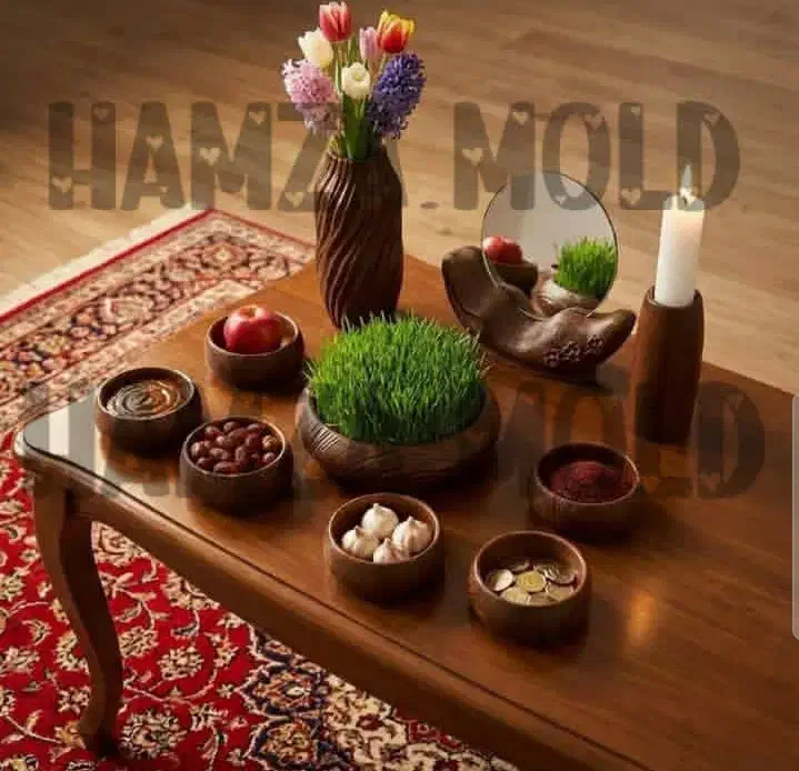 هفتسین طرح چوب|مجسمه، تندیس، ماکت|سرپل ذهاب, |دیوار