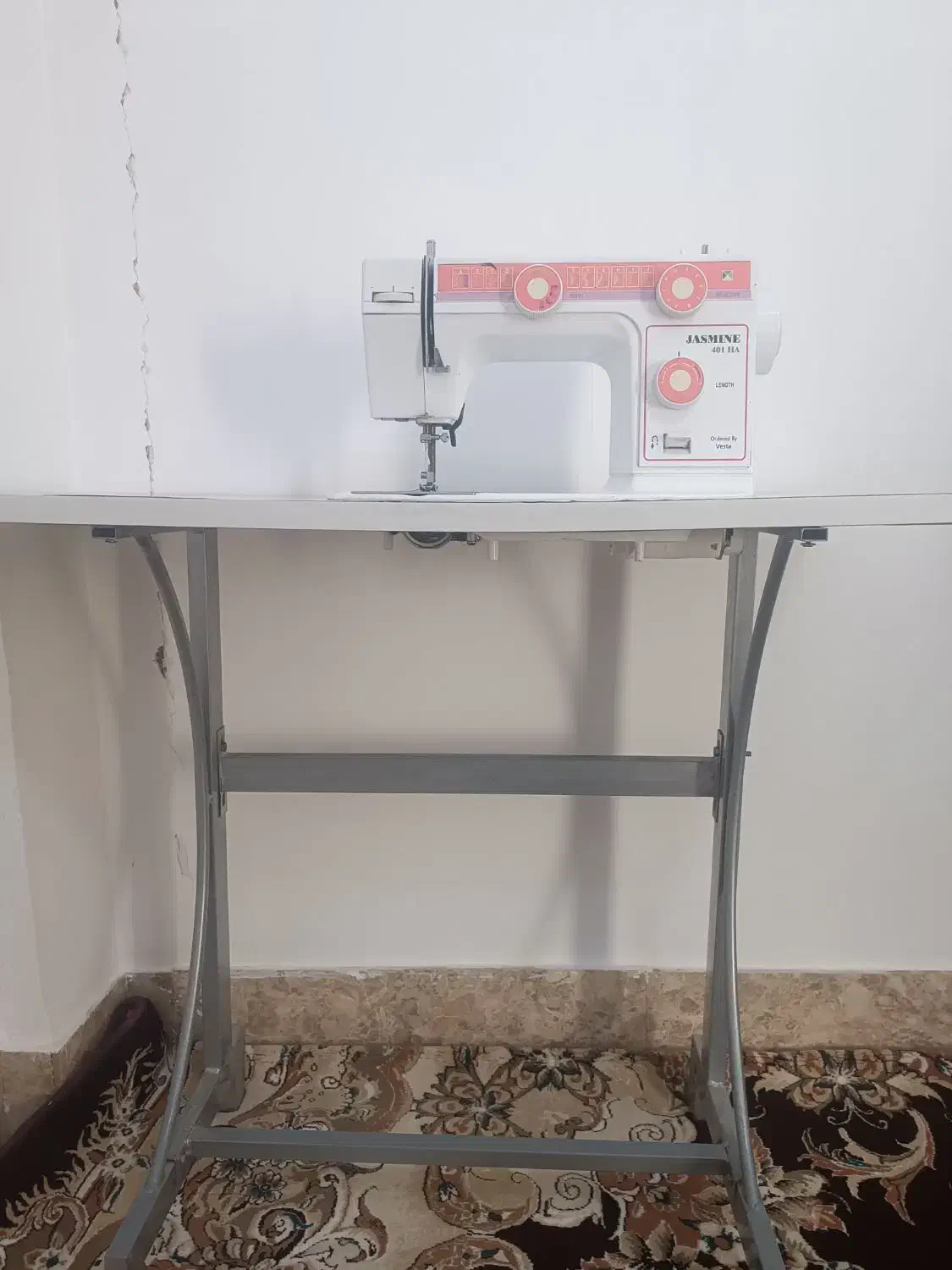 چرخ خیاطی مدل یاسمین|چرخ خیاطی و ریسندگی|سرپل ذهاب, |دیوار