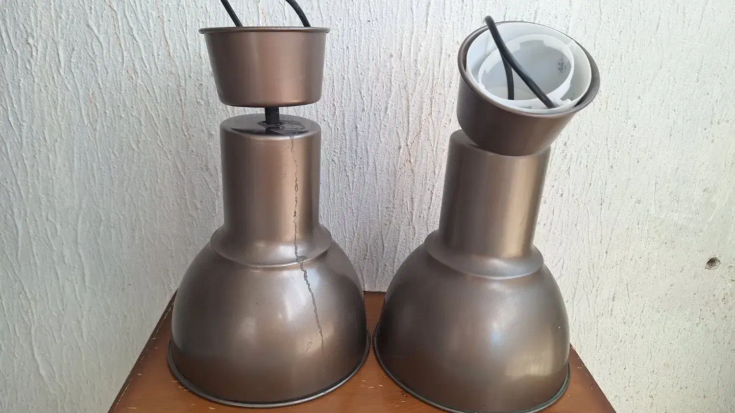 2 عدد لوستر ایکیا به قطر 22 سانتی|لوستر و چراغ آویز|شیراز, گلدشت معالیآباد|دیوار