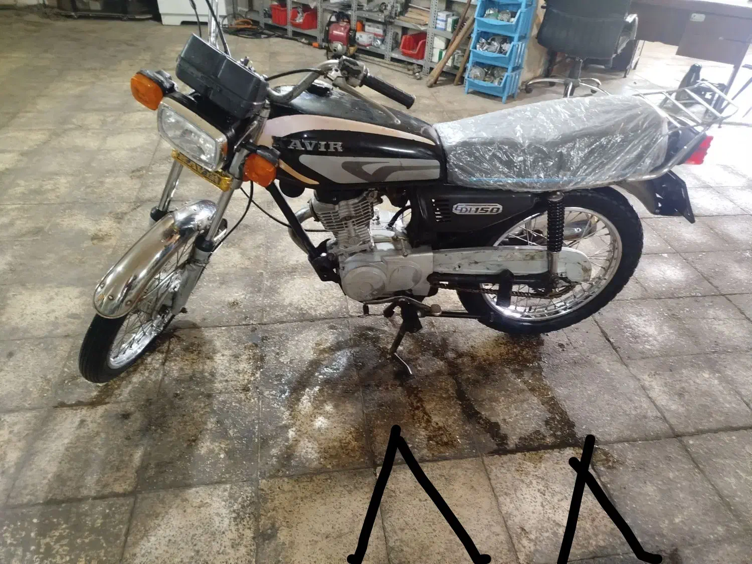 matin125cc مدارک تکمیل مدل 88|موتورسیکلت|قزوین, |دیوار