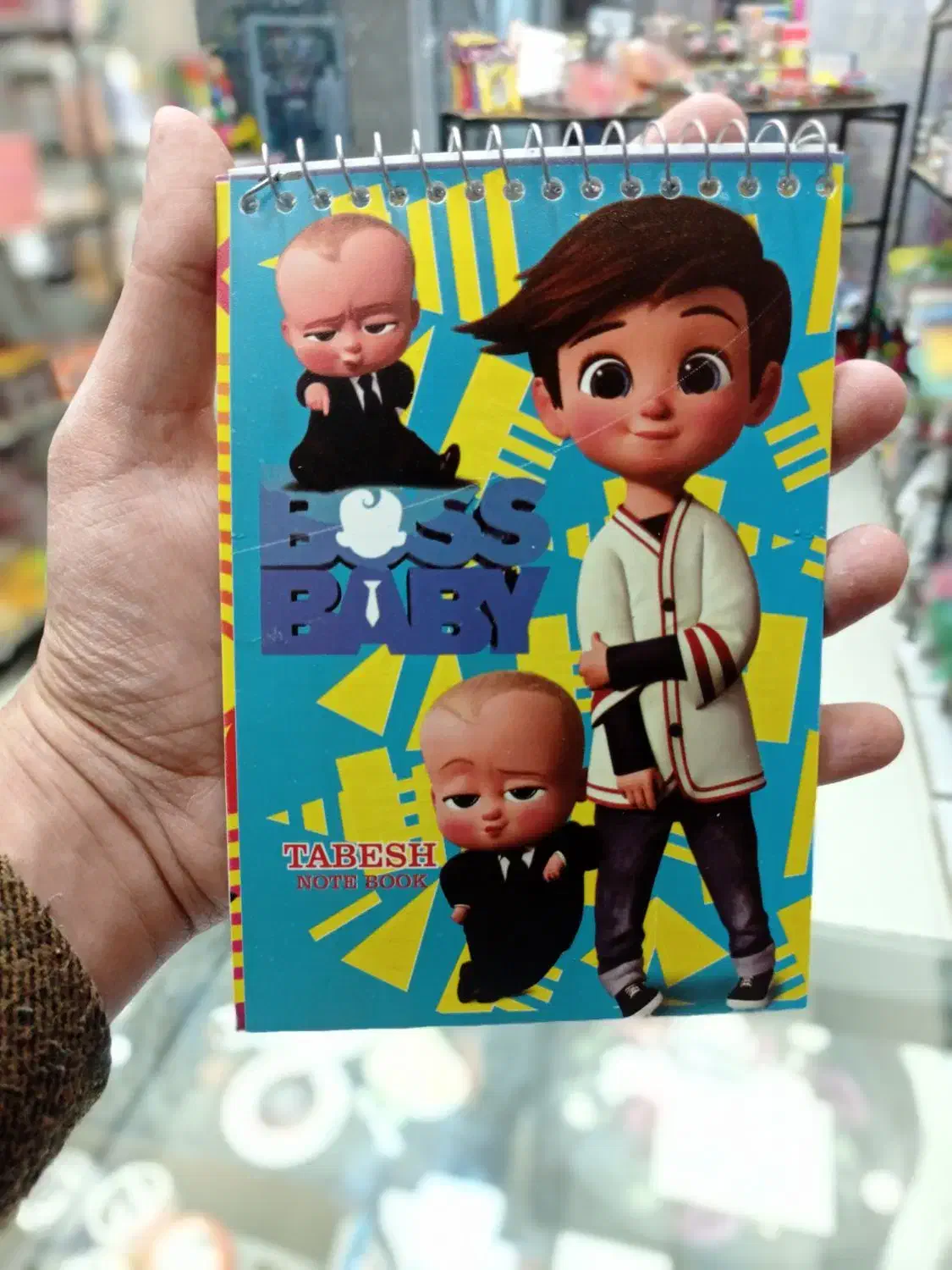 دفترچه طرحدار بزرگ فنری|لوازم التحریر|مشهد, عیدگاه|دیوار