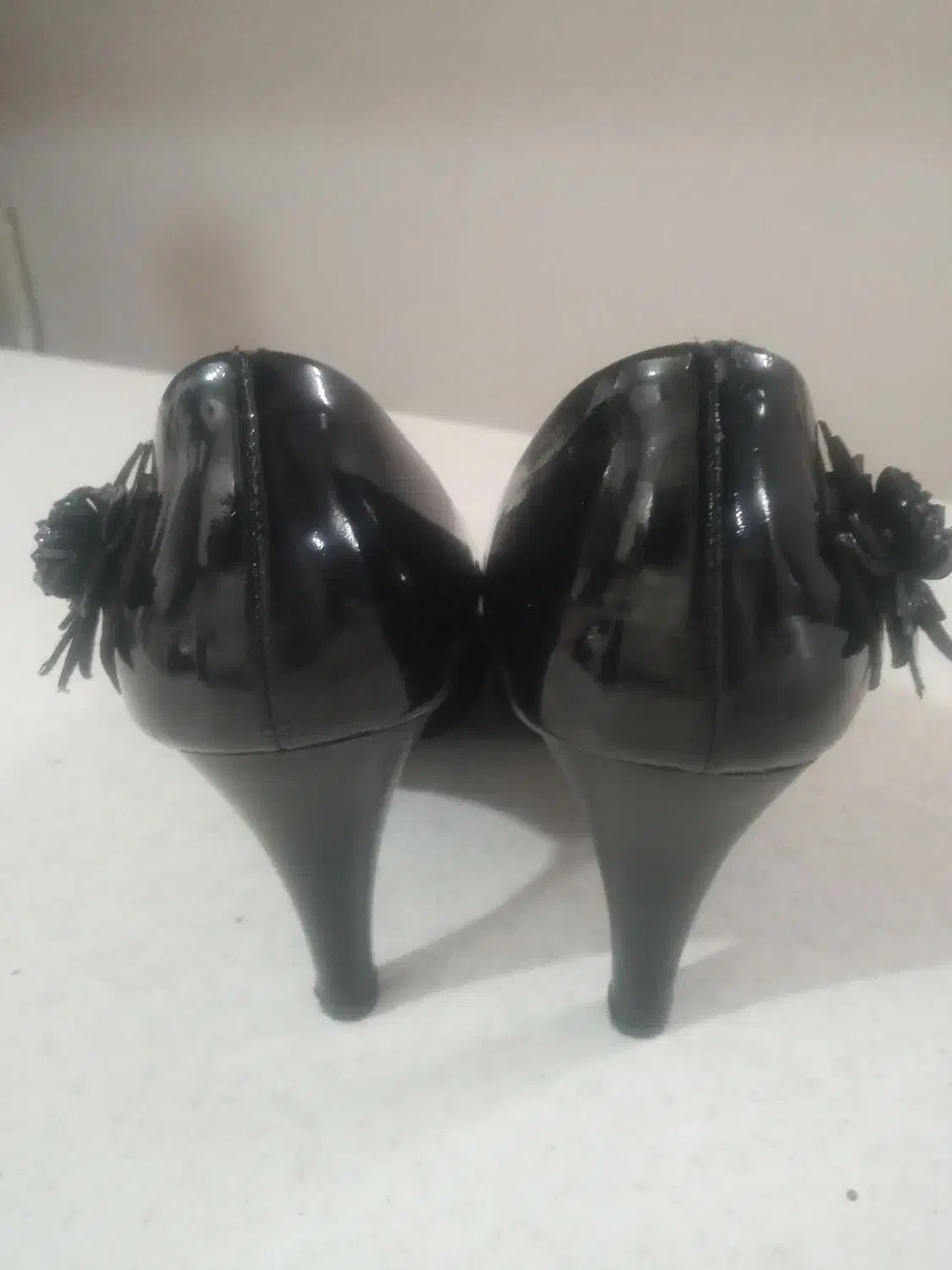 کفش مشکی پاشنه دار فروشی|کیف، کفش، کمربند|کاشان, راوند|دیوار