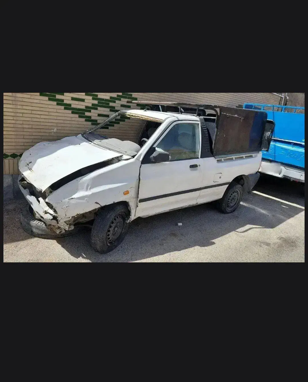 پراید وانت مدل۹۶ تصادفی|خودرو سواری و وانت|زابل, |دیوار