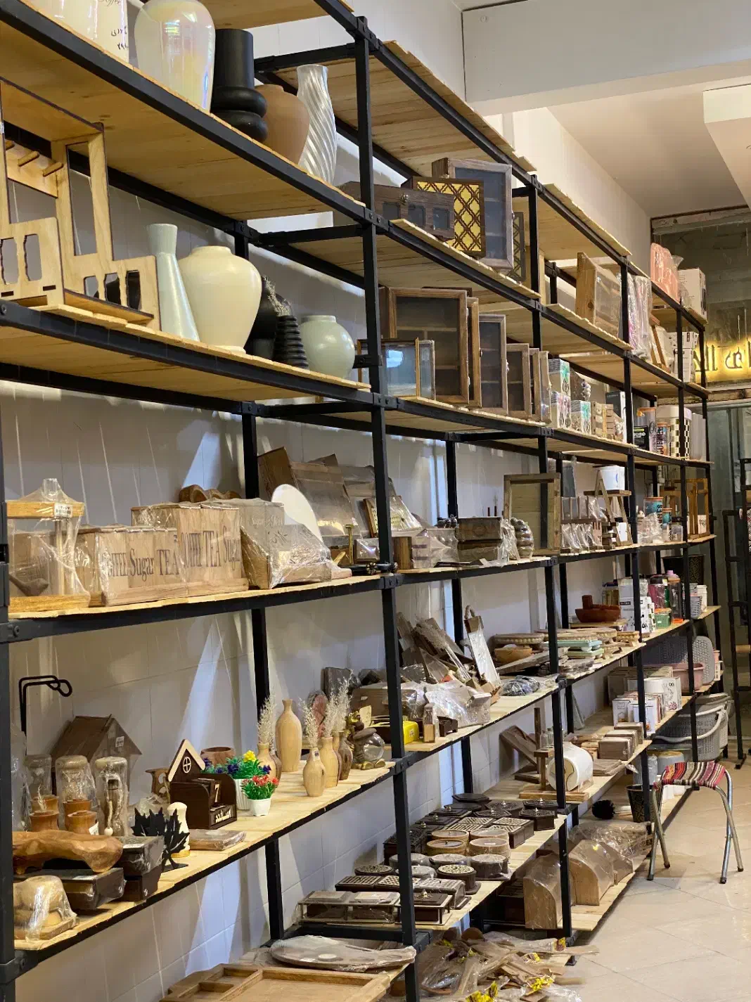 قفسه چوبی جدید|کتابخانه، شلف، قفسههای دیواری|مشهد, سرافرازان|دیوار