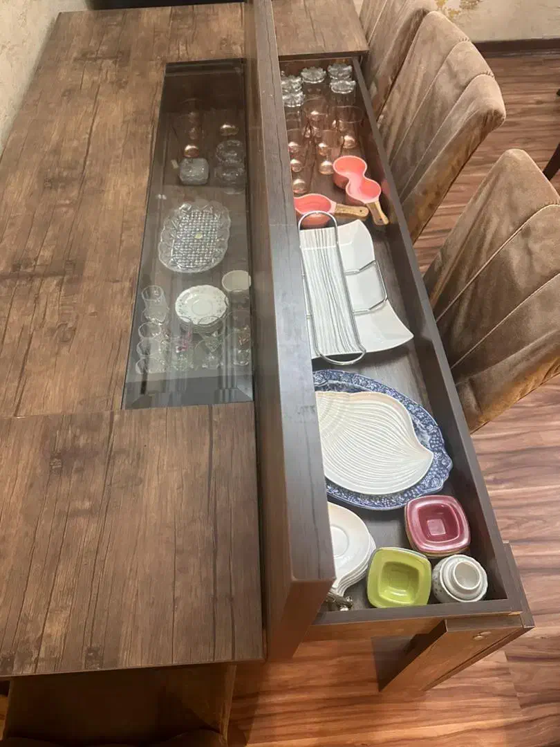 میز ناهار خوری ۸ نفره|میز و صندلی غذاخوری|بندرعباس, |دیوار