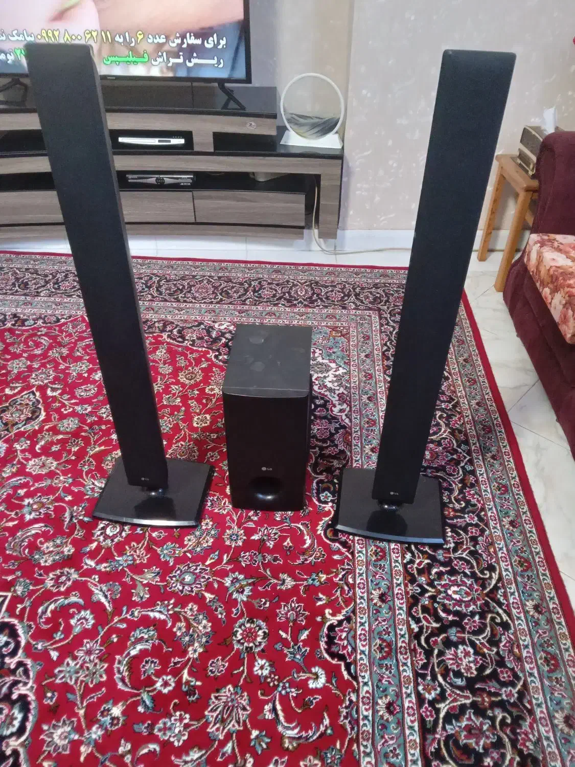 باند سینمای خانگی ۳تیکه|سیستم صوتی خانگی|لاهیجان, بازکیاگوراب|دیوار