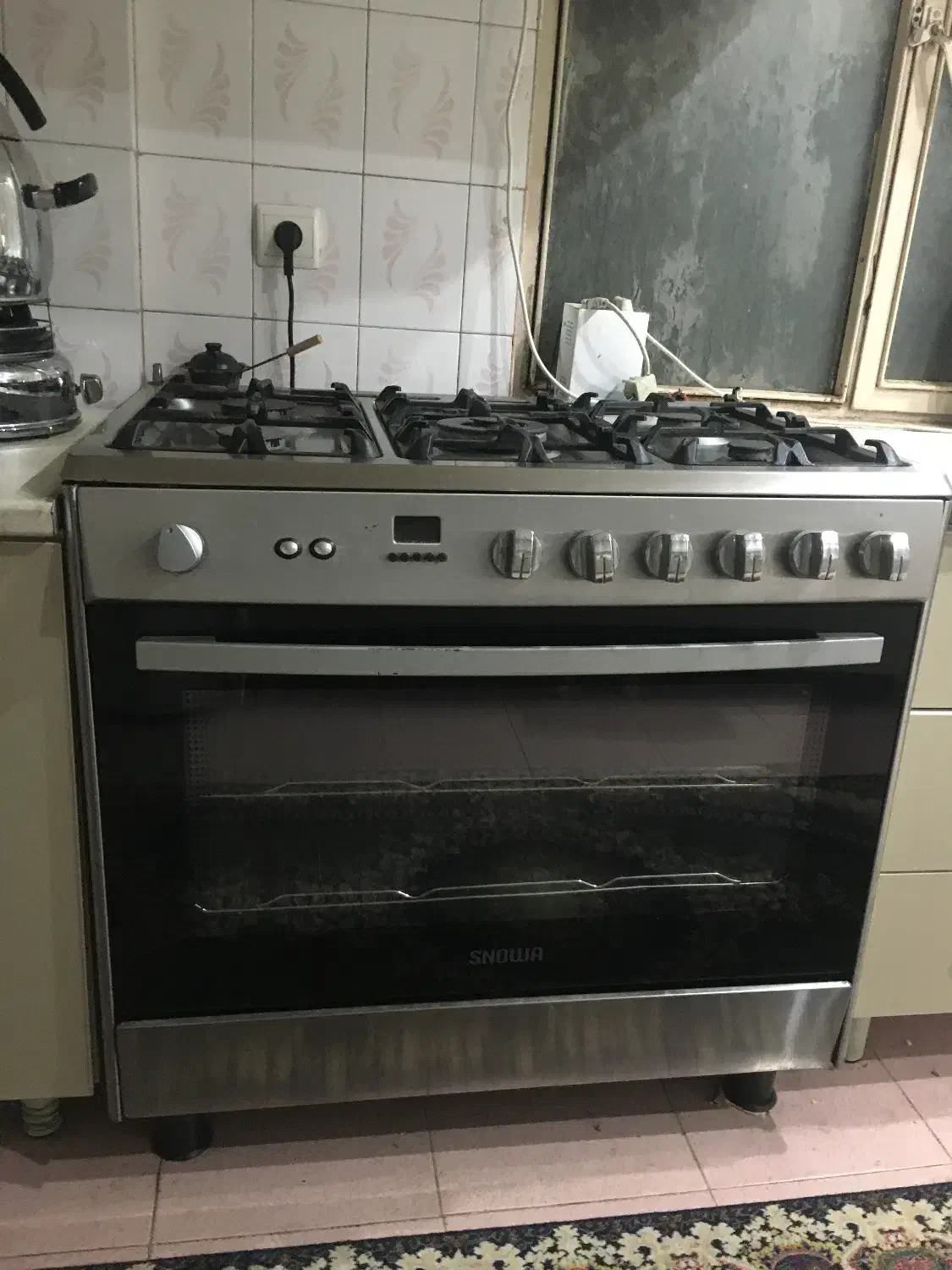 اجاق گاز فردار اسنوا سالم کارکرده|اجاق گاز و لوازم برقی پختوپز|تهران, مسعودیه|دیوار