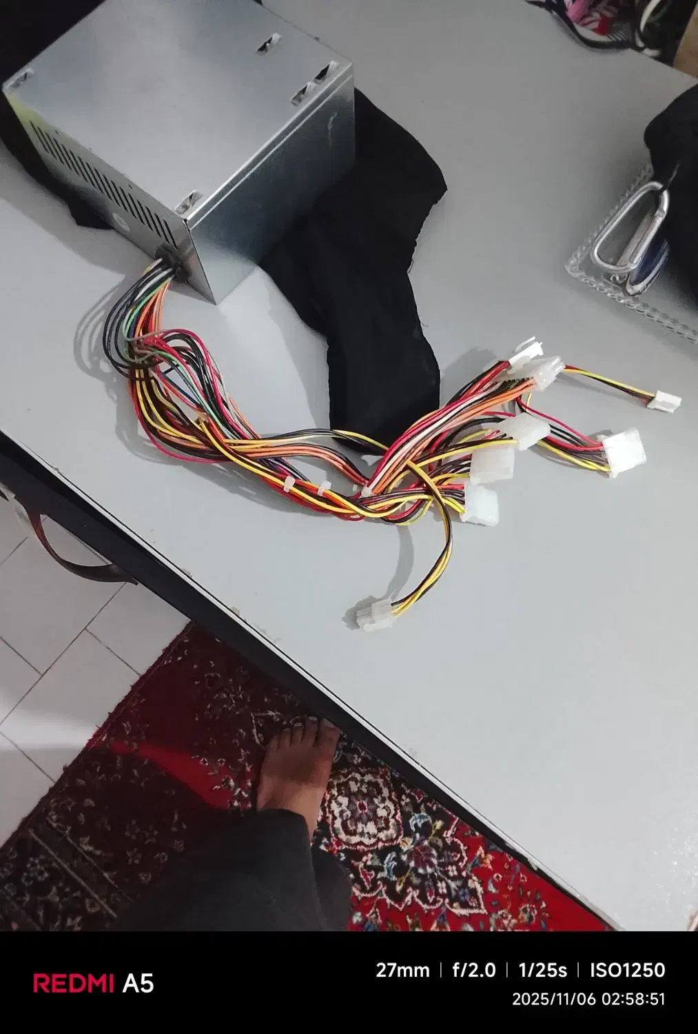 پاور کامپیوتر پلمپ باز نشده|قطعات و لوازم جانبی رایانه|زاهدان, |دیوار