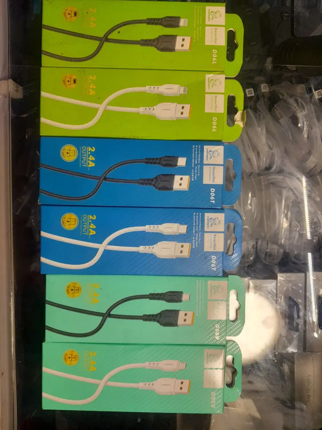 کابل vdenmenv پوست ماری عمده|لوازم جانبی موبایل و تبلت|رودهن, |دیوار