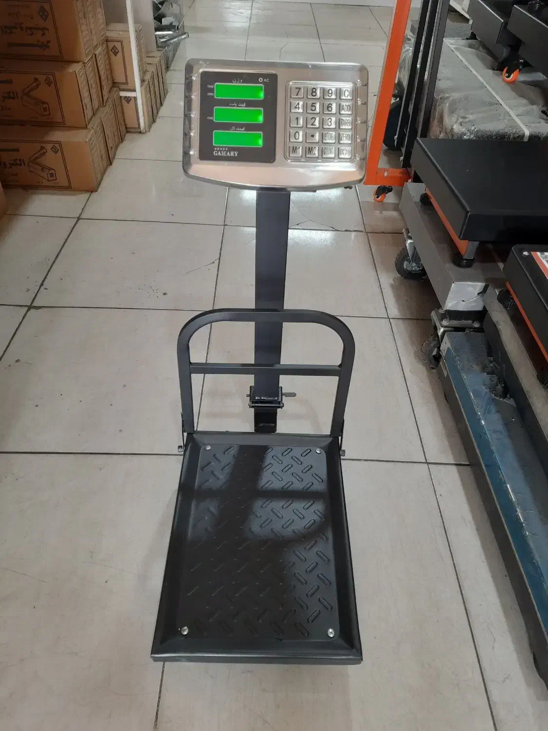 ترازو بدون علمک - باسکول تاشو - شارژی|فروشگاه و مغازه|کرج, جهانشهر|دیوار