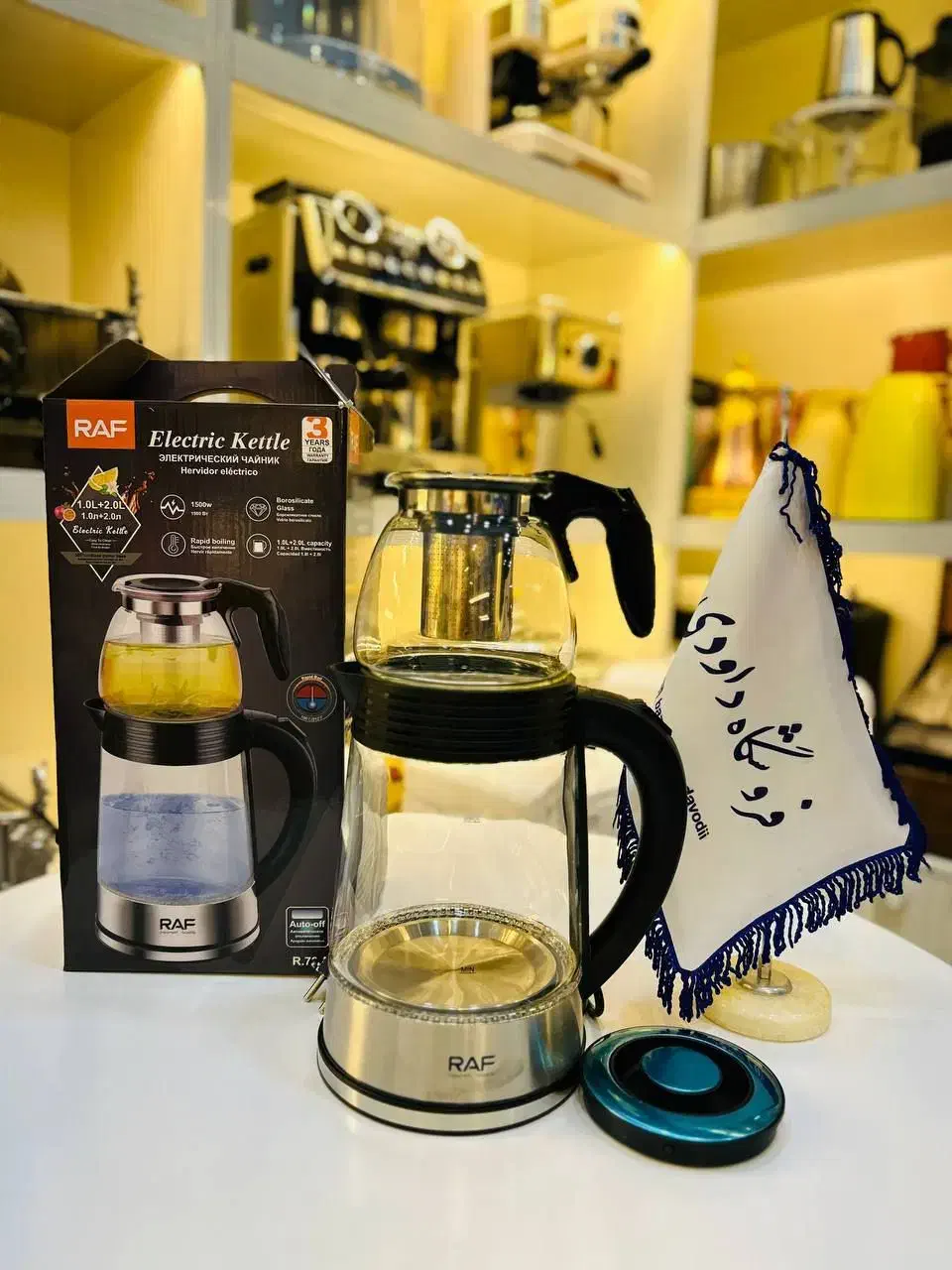 چای‌ساز و کتری برقی از ۶۵۰ تومن تا ۱۳ میلیون|سماور، چای‌ساز، قهوه‌ساز|سیرجان, |دیوار