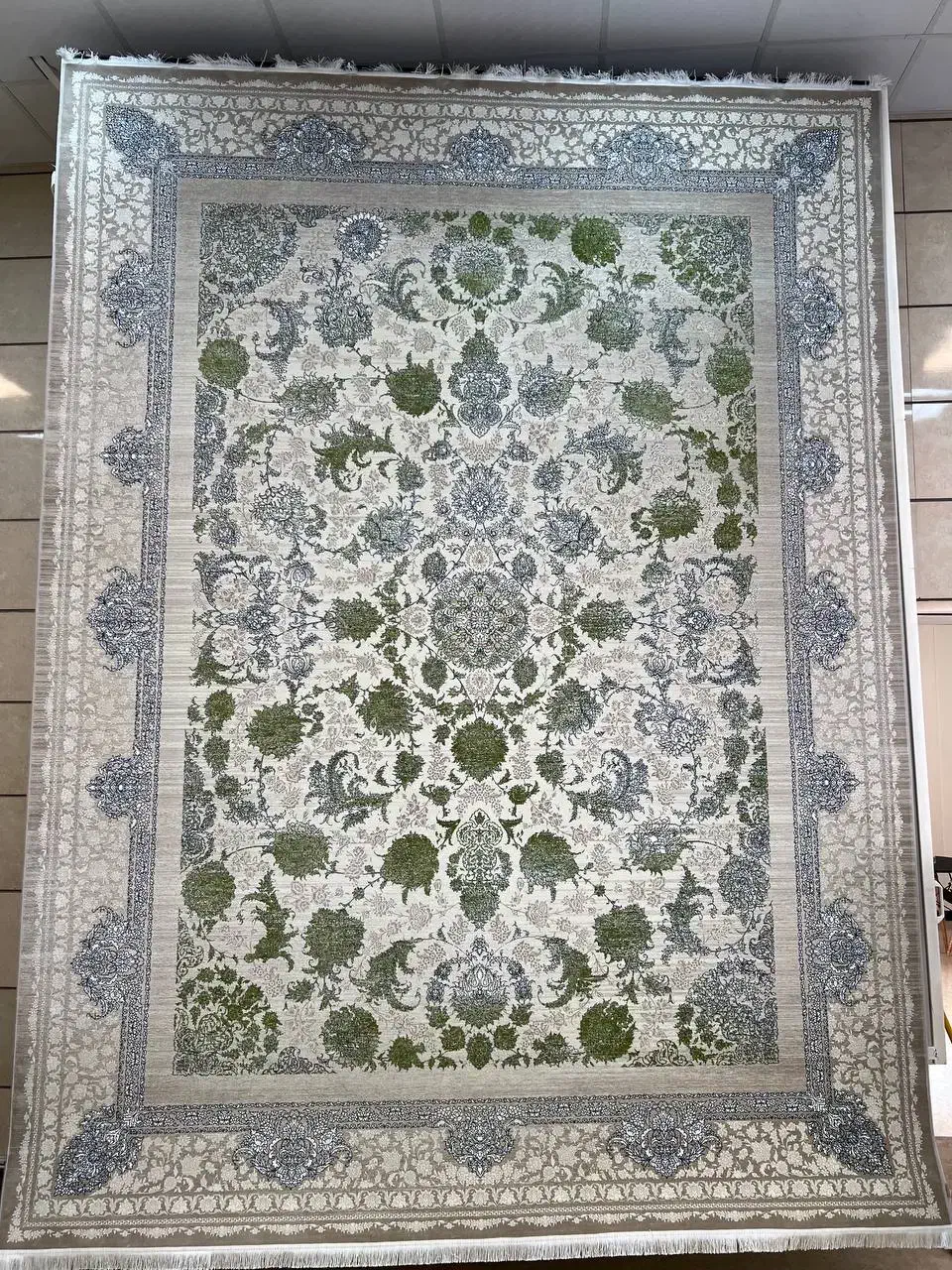 فرش ۱۲۰۰شانه وینتیج تمام نخ|فرش|دزفول, |دیوار