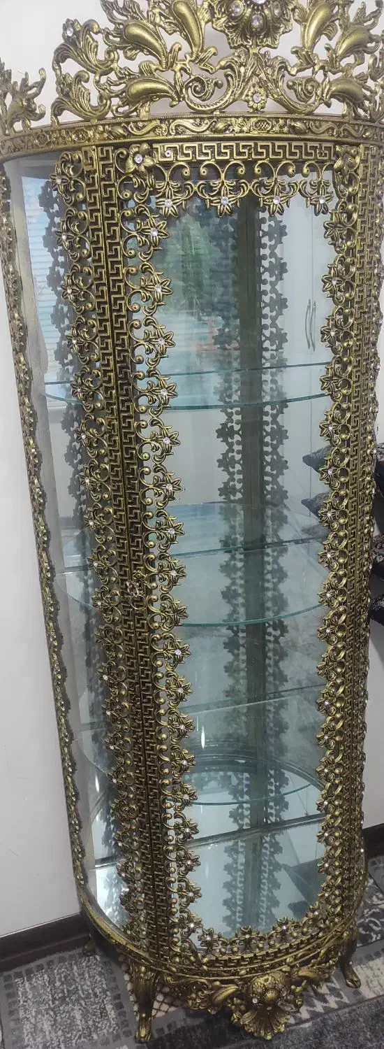 بوفه برنز زیبا او شیک|بوفه، ویترین، کنسول|خرم‌آباد, |دیوار