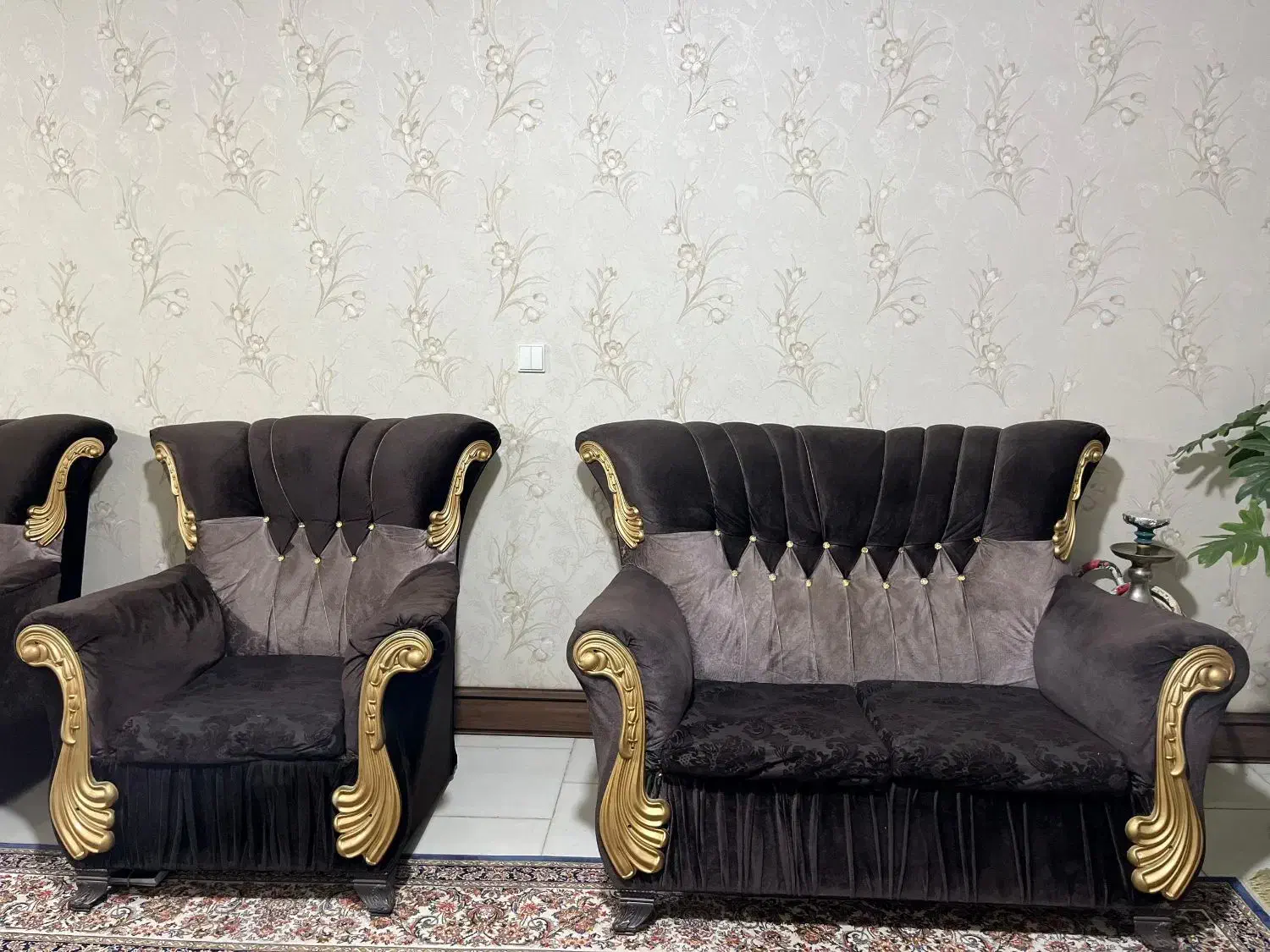 مبل ۹ نفره به همراه میز جلو مبلی|مبلمان خانگی و میز عسلی|فولادشهر, C3|دیوار