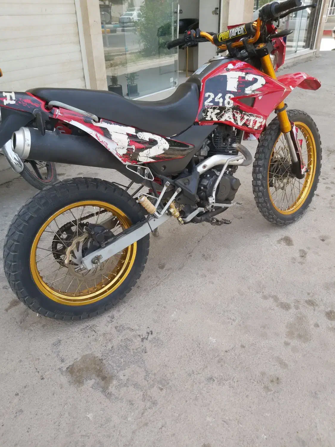 تریل t2 کویر 250|موتورسیکلت|اصفهان, ناصرخسرو|دیوار