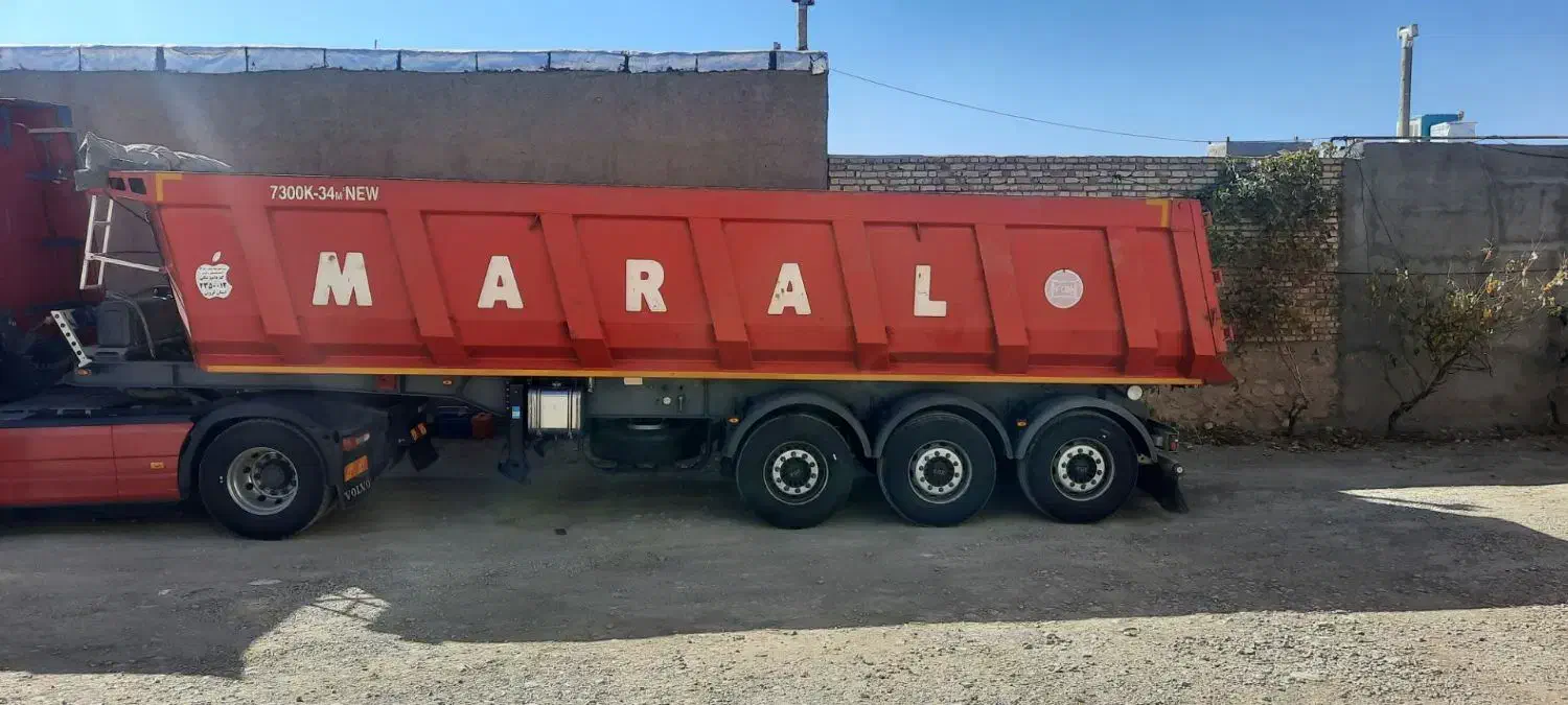 تریلی کمپرسی سه محور مارال شرکتی|خودرو سنگین|آبگرم, |دیوار