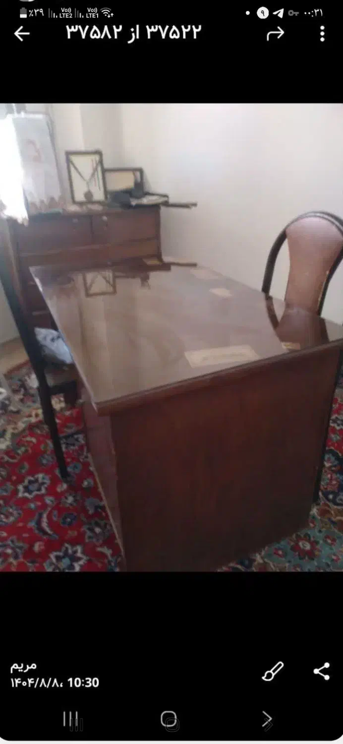 کابینت ومیز ناهار خوری شش نفره و میز تحریر|میز و صندلی غذاخوری|شهریار, شهرک وائین|دیوار