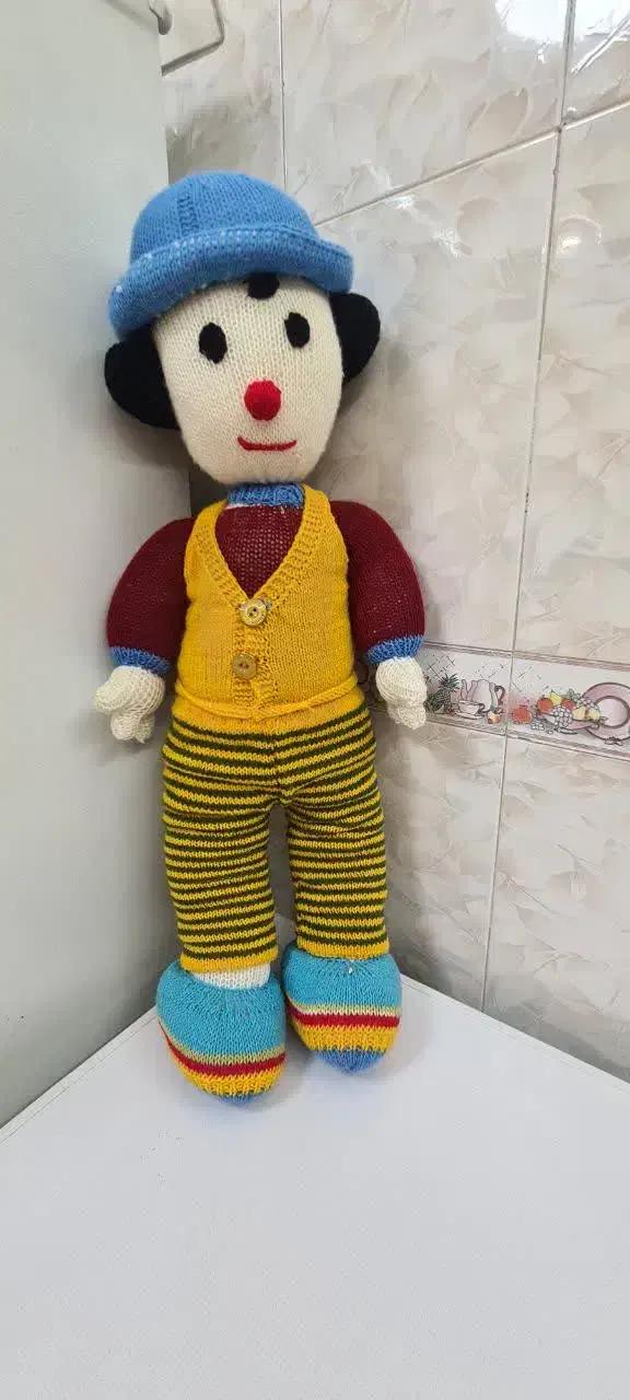 عروسک بافت بزرگ|اسباب‌بازی بچه|مشهد, شیرودی|دیوار