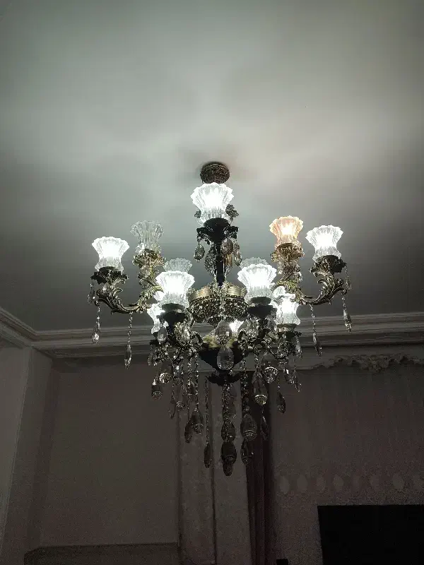 لوستر|لوستر و چراغ آویز|زنجان, |دیوار