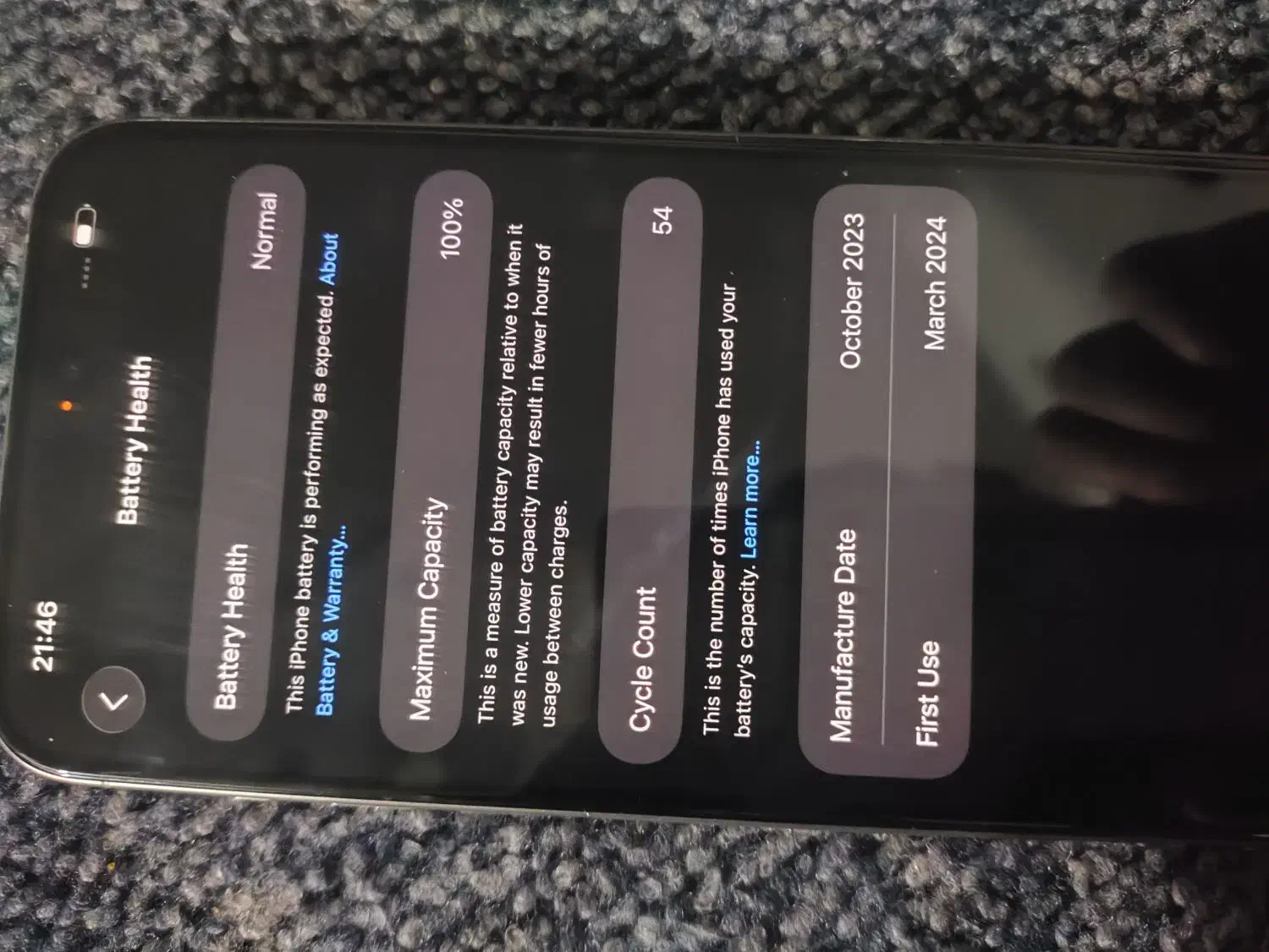 I phone 15promax|موبایل|قرچک, میرزائی شمالی|دیوار