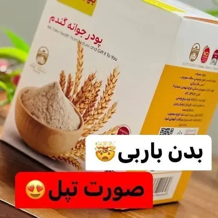 پودر جوانه گندم بین استار|خوردنی و آشامیدنی|آباده, |دیوار