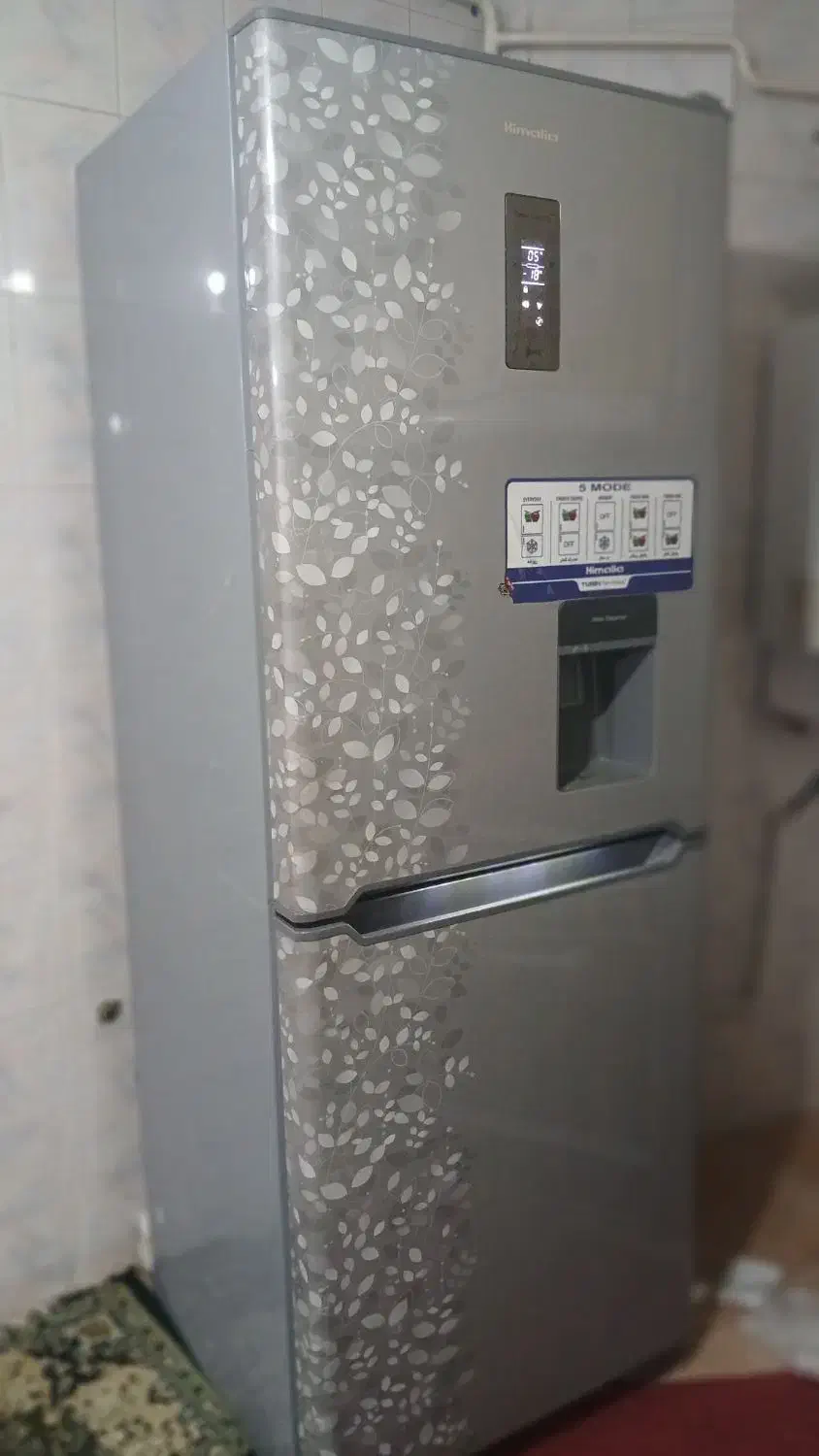 یخچال دو دره بزرگ|یخچال و فریزر|میانه, |دیوار