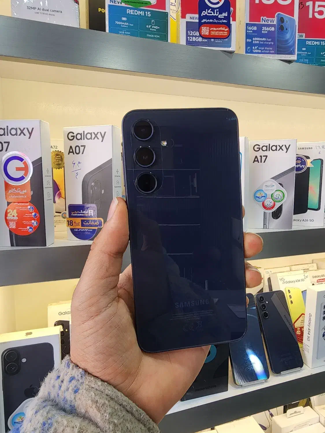 سامسونگ A35 حافظه ۲۵۶ با ۱۴ ماه گارانتی|موبایل|سبزوار, نواب صفوی|دیوار