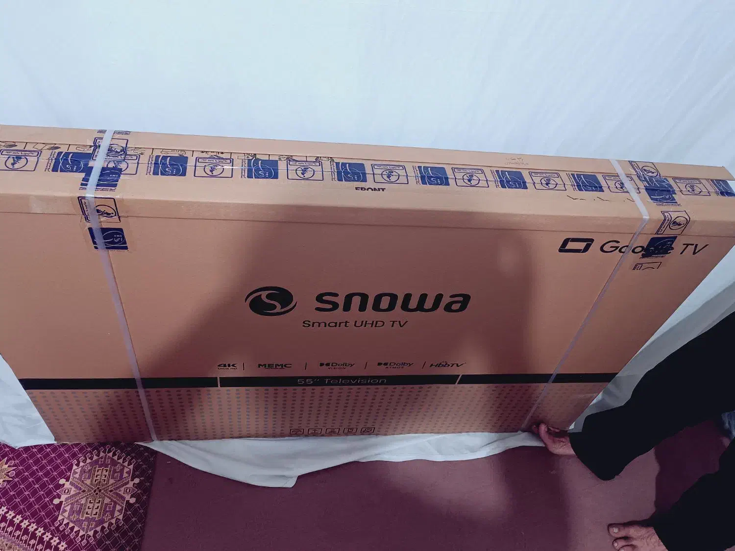 تلویزیون فول آپشن اسنوا|تلویزیون و پروژکتور|خوی, |دیوار