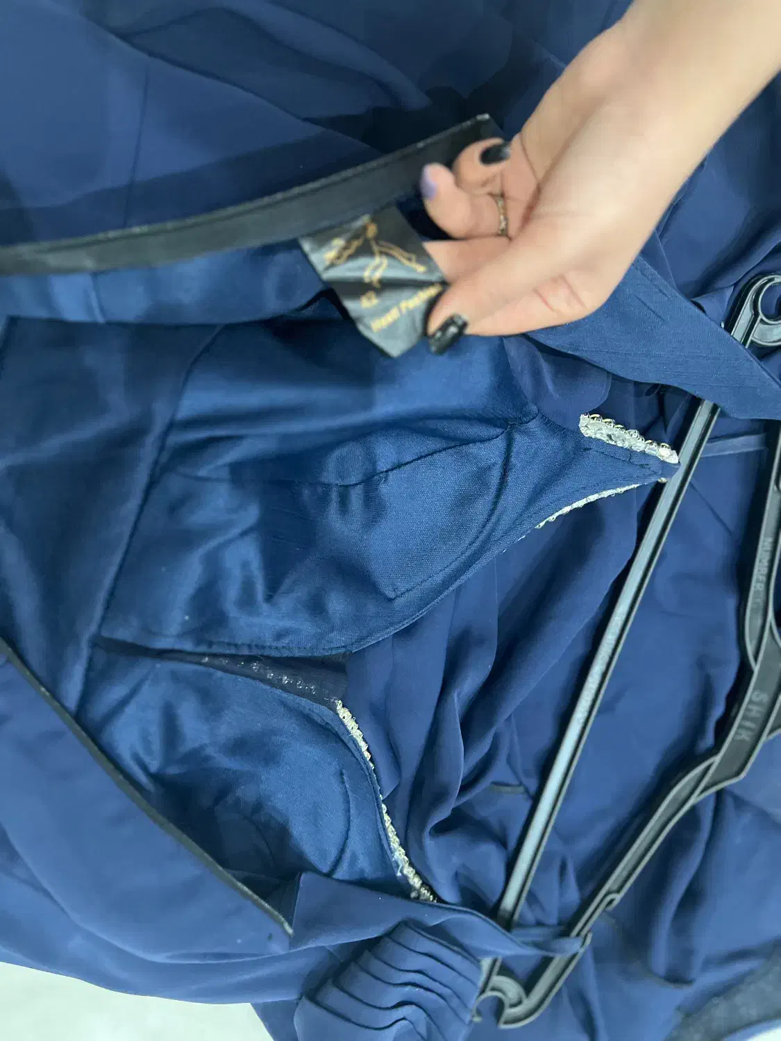 لباس مجلسی سرمه ای|لباس|رشت, چله خانه|دیوار