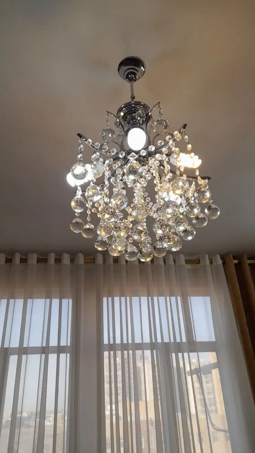 لوستر کریستالی|لوستر و چراغ آویز|اراک, |دیوار