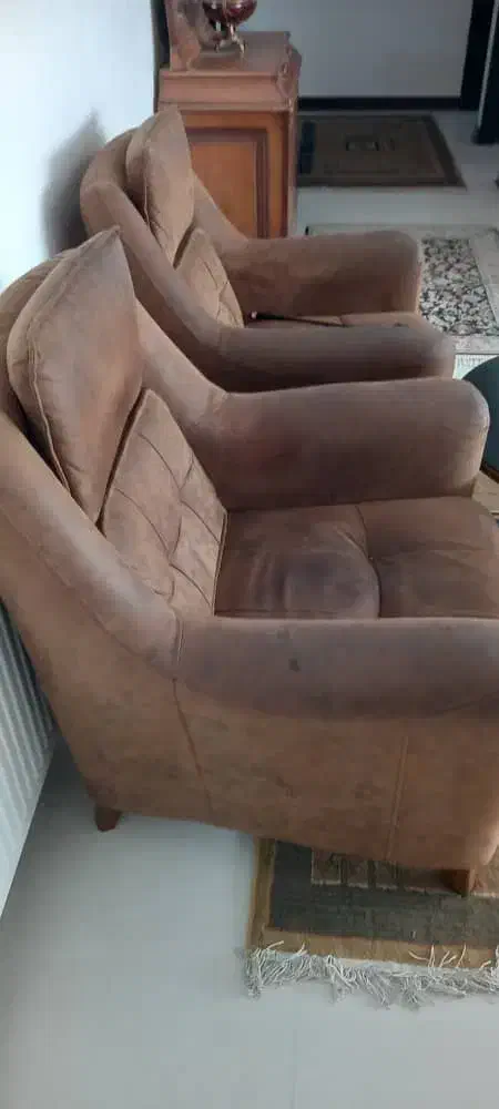 مبل چرم|مبلمان خانگی و میز عسلی|یزد, |دیوار