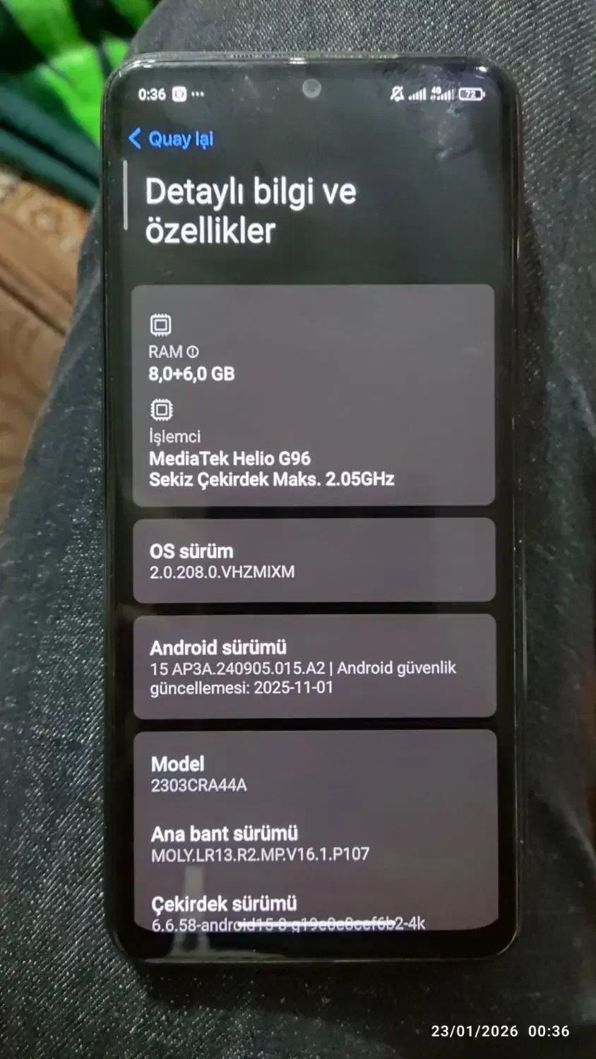 نوت 12s 256 رام 8|موبایل|ارومیه, |دیوار