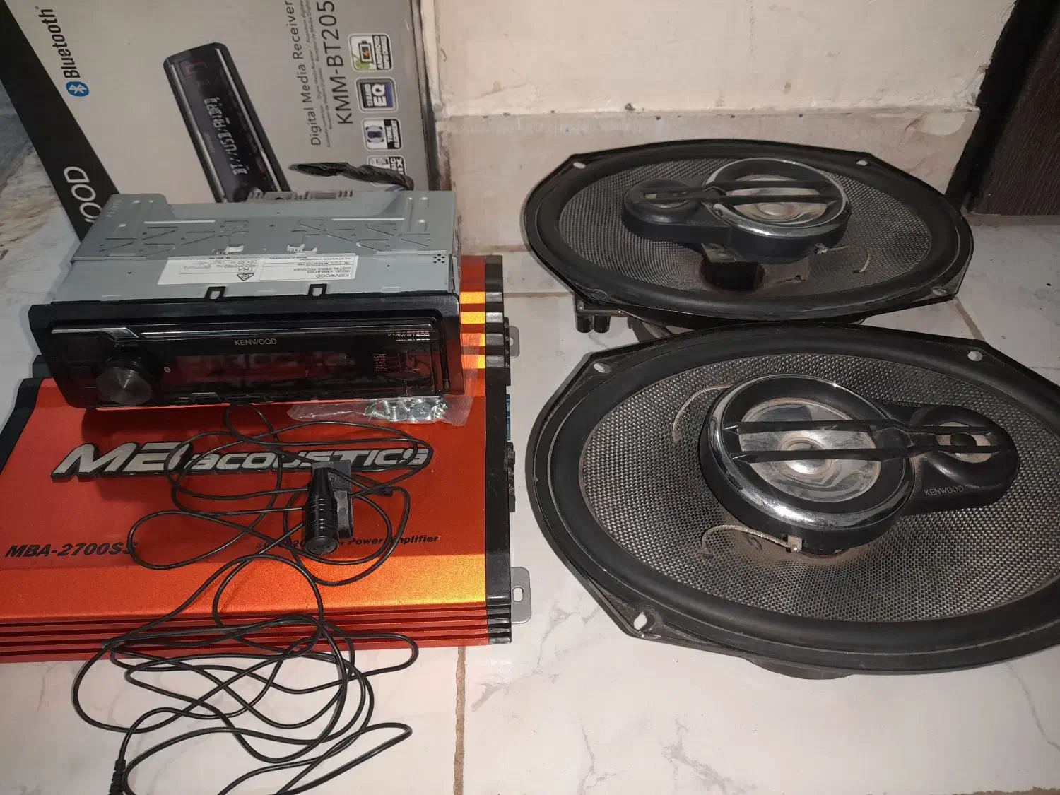 آمپلی فایر ضبط بلوتوث دار|قطعات یدکی و لوازم جانبی|رشت, پیرکلاچای|دیوار