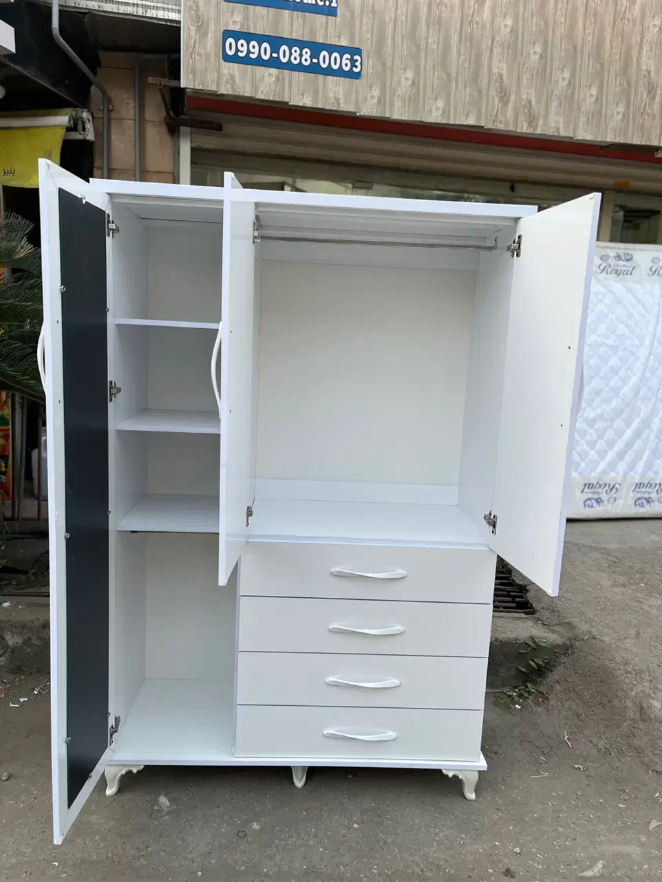 انواع کمد لباس اکبند|جاکفشی، کمد، دراور|قائم‌شهر, |دیوار