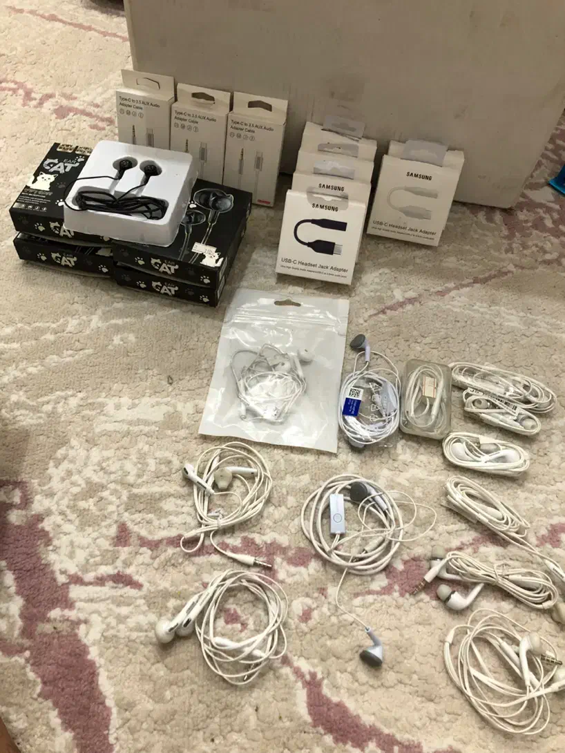 هندزفری سیمی طرح دار و ساده و تبدیل aux|لوازم جانبی موبایل و تبلت|نیشابور, شهرک فرهنگیان|دیوار