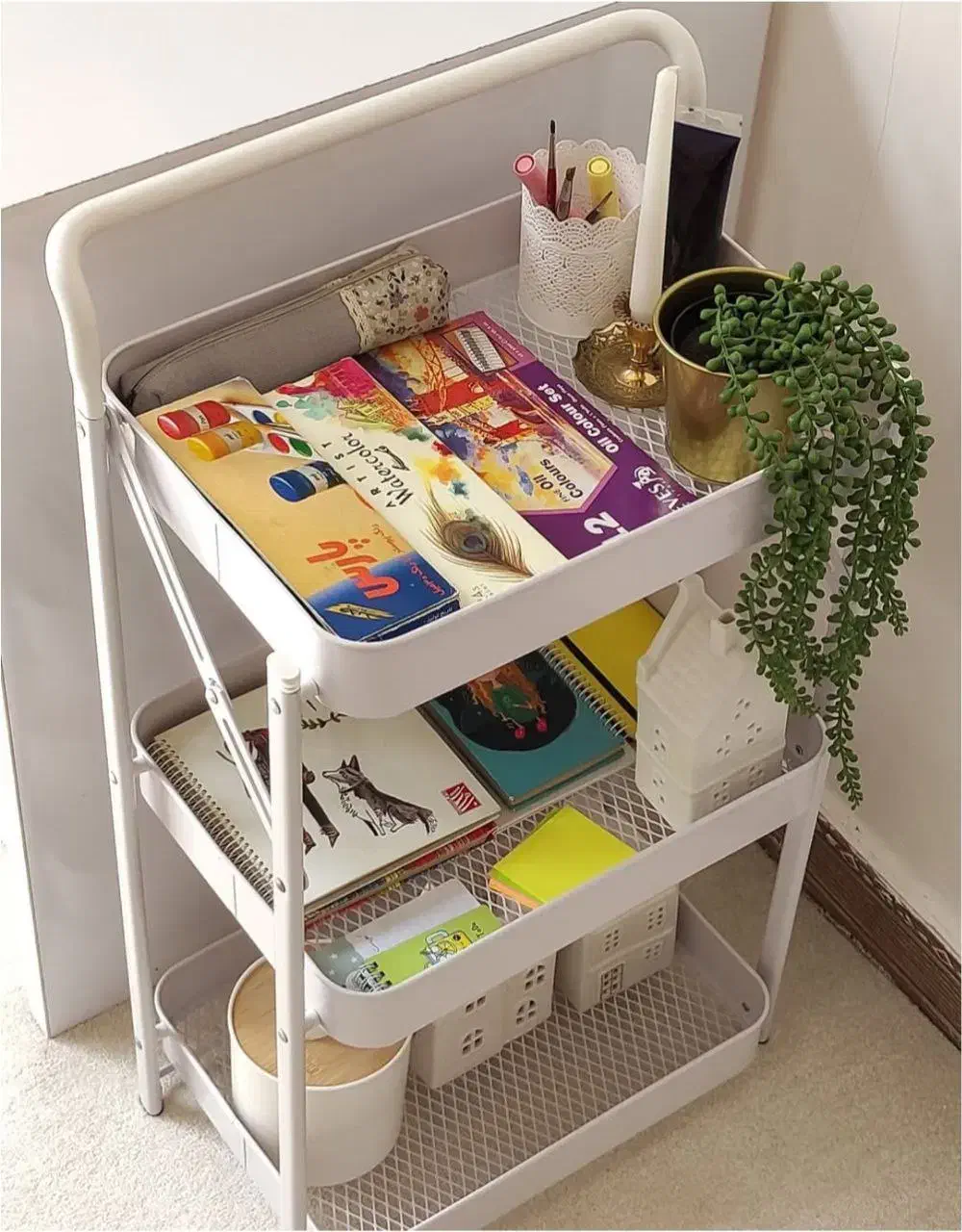 ترولی فلزی|آرایشگاه و سالنهای زیبایی|رشت, چله خانه|دیوار