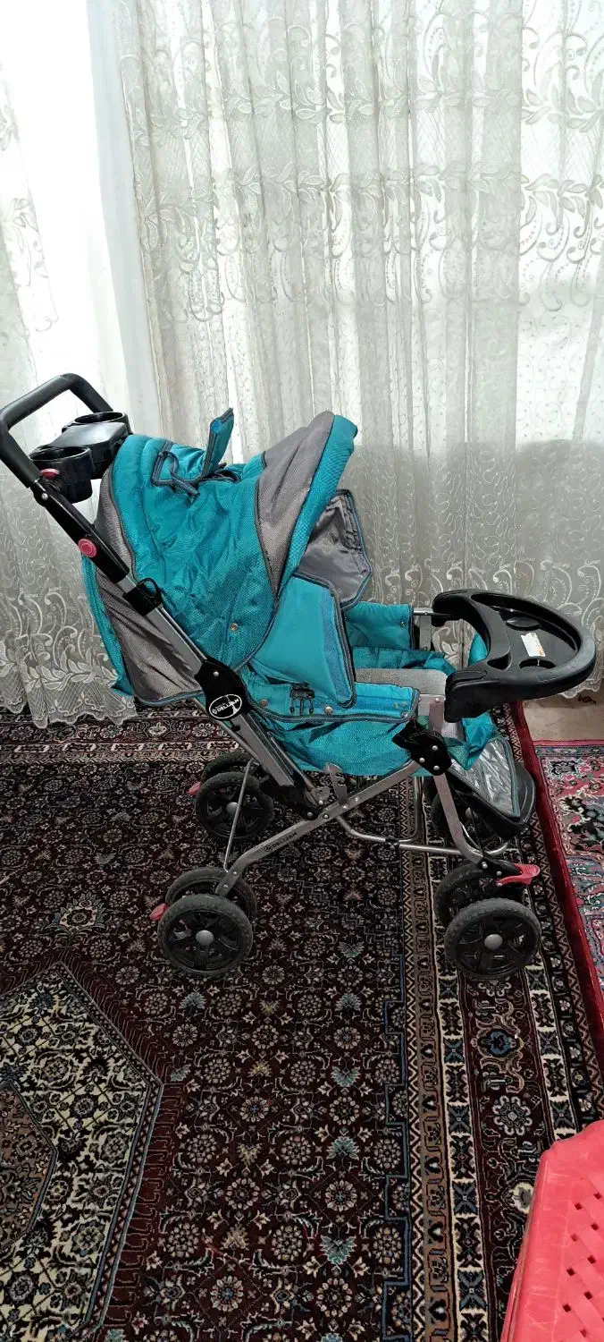 فروش کالسکه روروک و کریر صندلی ماشین مارک دلیجان|کالسکه و لوازم جانبی|رشت, لاکان شهر|دیوار