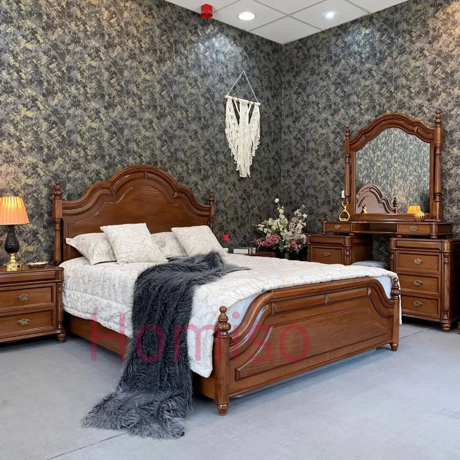 سرویس تخت خواب دونفره مدل یو*نانی(تمام چوب)|تخت و سرویس خواب|تهران, شهرک طالقانی|دیوار