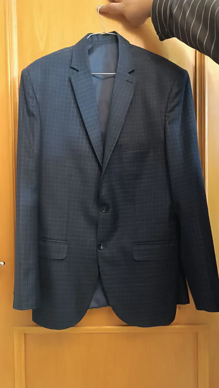 کت سرمه ای نو سایز ۵۲|لباس|اصفهان, گلزار|دیوار