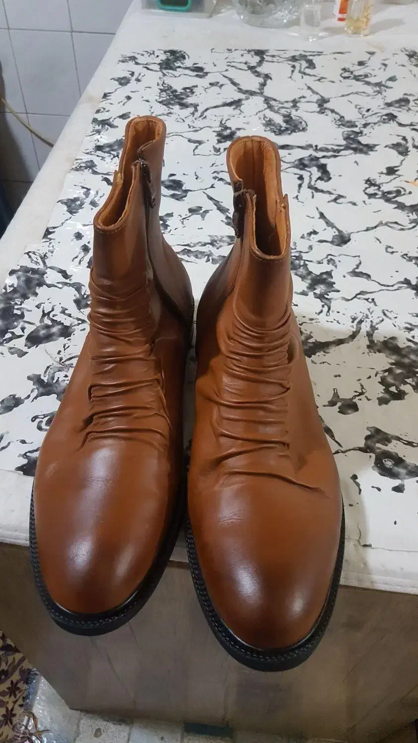 کفش نیم پوتین مردانه سایز ۴۴ رنگ قهوه ای|کیف، کفش، کمربند|تهران, سلیمانی|دیوار