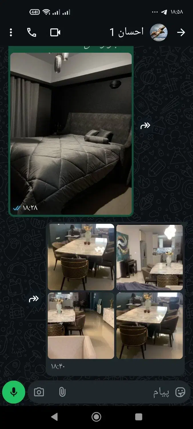 بلوار عدل 148متر ۳خواب طبقه 5