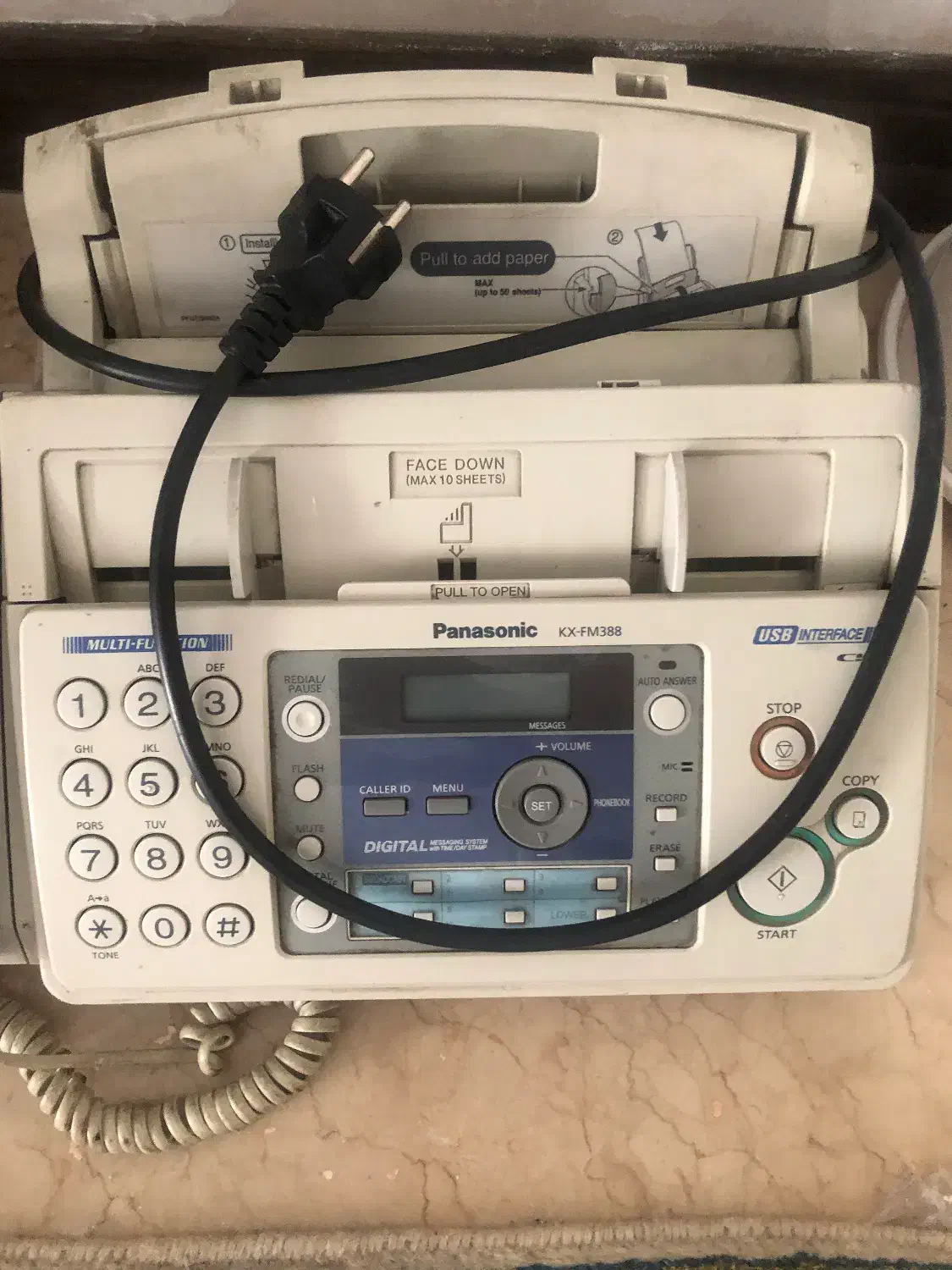 فکس پاناسونیک|پرینتر، اسکنر، کپی، فکس|تهران, جنتآباد شمالی|دیوار