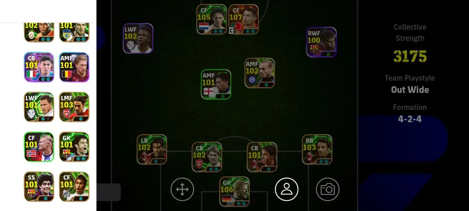 اکانت ای فوتبال efootball دارای ۲ تا رونالدو|کنسول، بازی ویدئویی و آنلاین|تبریز, |دیوار