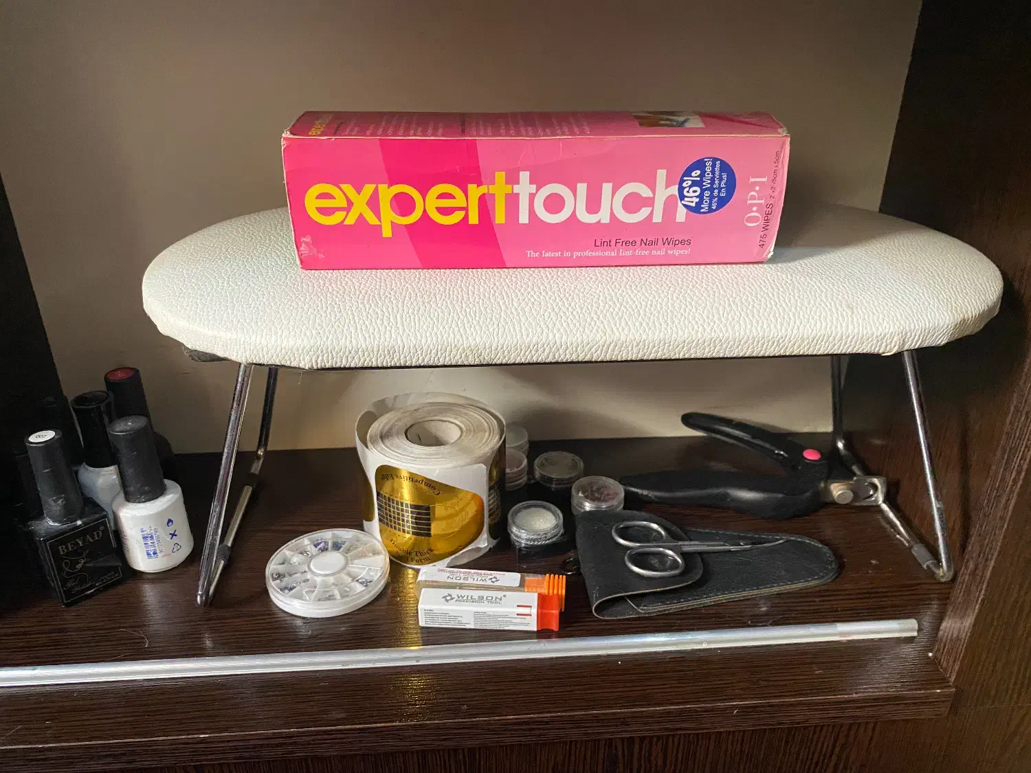 ابزار کاشت ناخن به همراه ‌سوهان برقی استرانگ اصل|آرایشی، بهداشتی، درمانی|رشت, استقامت ۱|دیوار