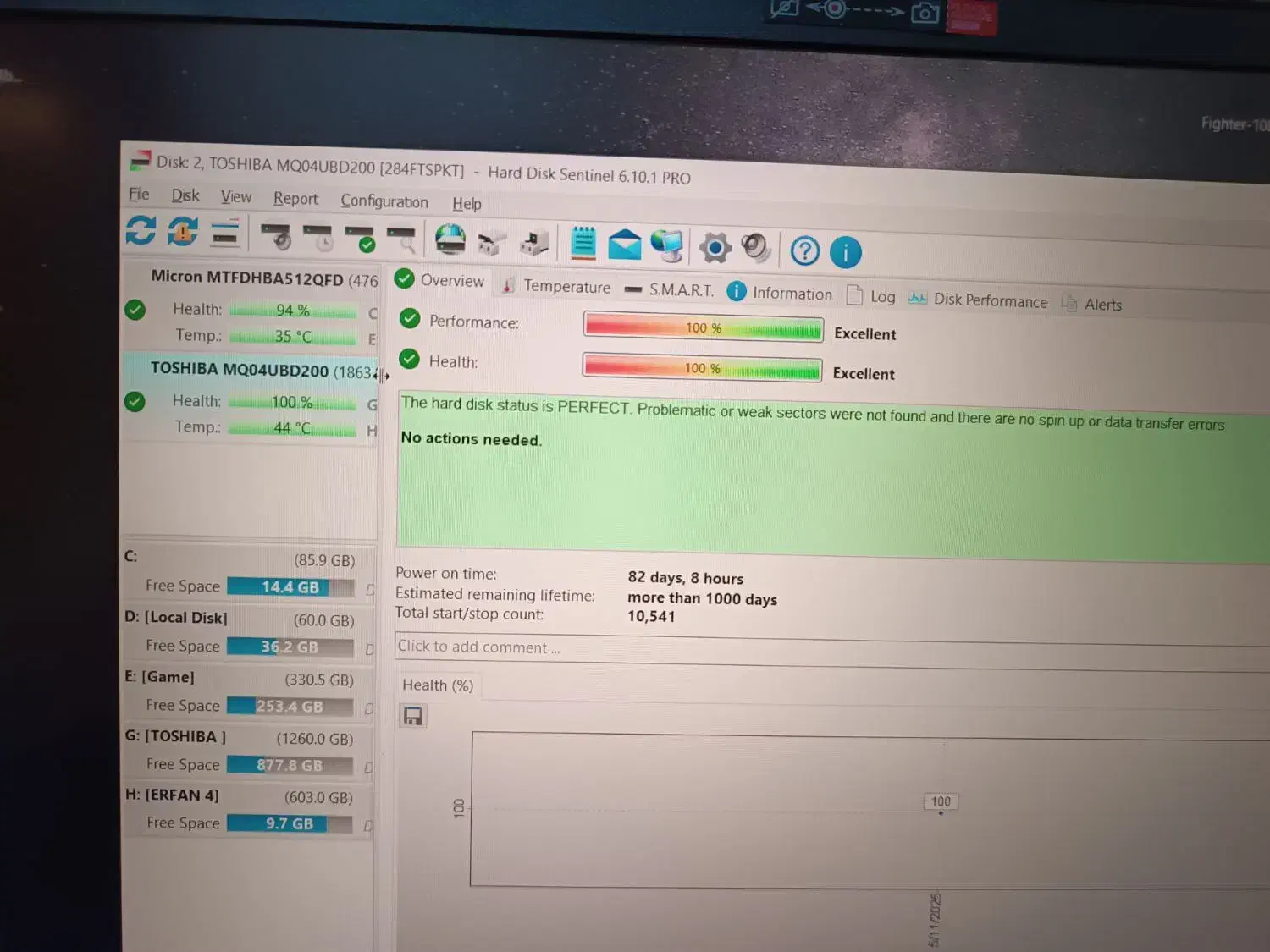 هارد توشیبا ۲ ترابایت|قطعات و لوازم جانبی رایانه|رشت, شهریاران|دیوار