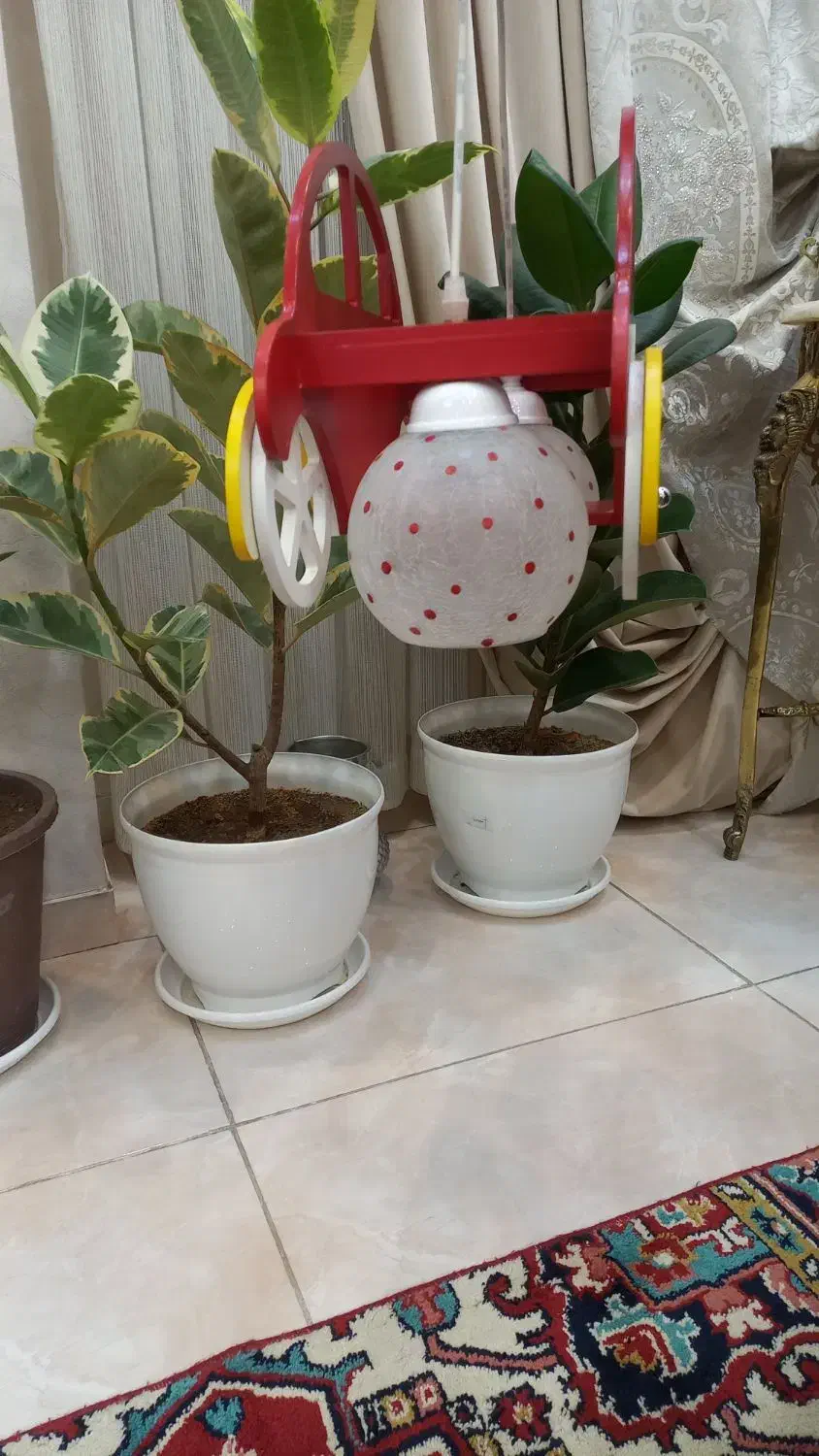 لوستر ماشین|لوستر و چراغ آویز|تبریز, |دیوار