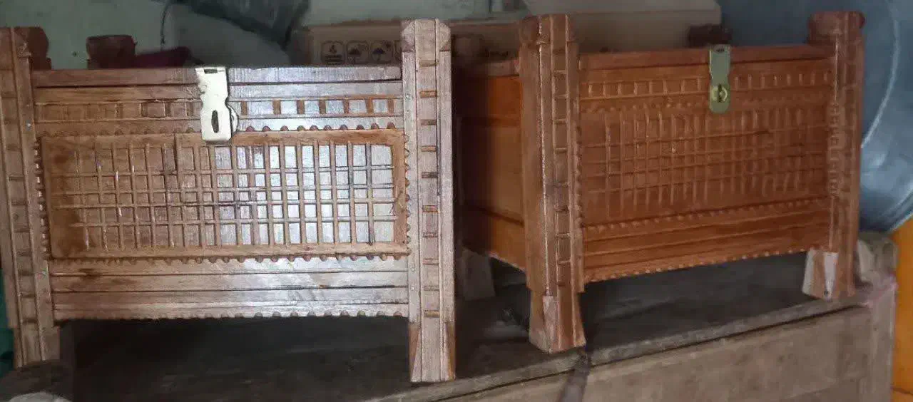 صندوق چوبی|کلکسیون اشیاء عتیقه|سمنان, |دیوار
