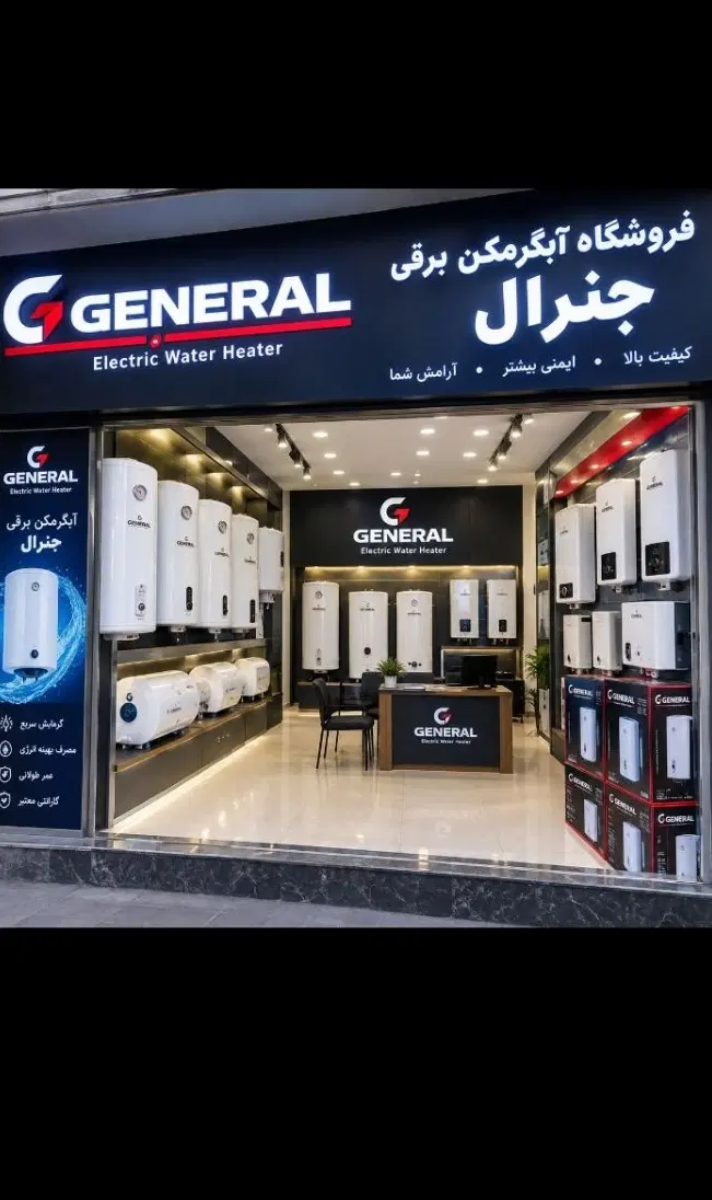 آبگرمکن برقی صادراتی جنرال کم مصرف کد L159|آبگرمکن، پکیج، شوفاژ|رشت, رشتیان|دیوار